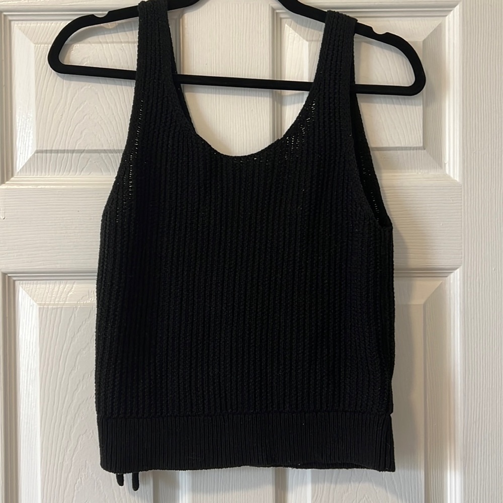 Knit black top - Vince